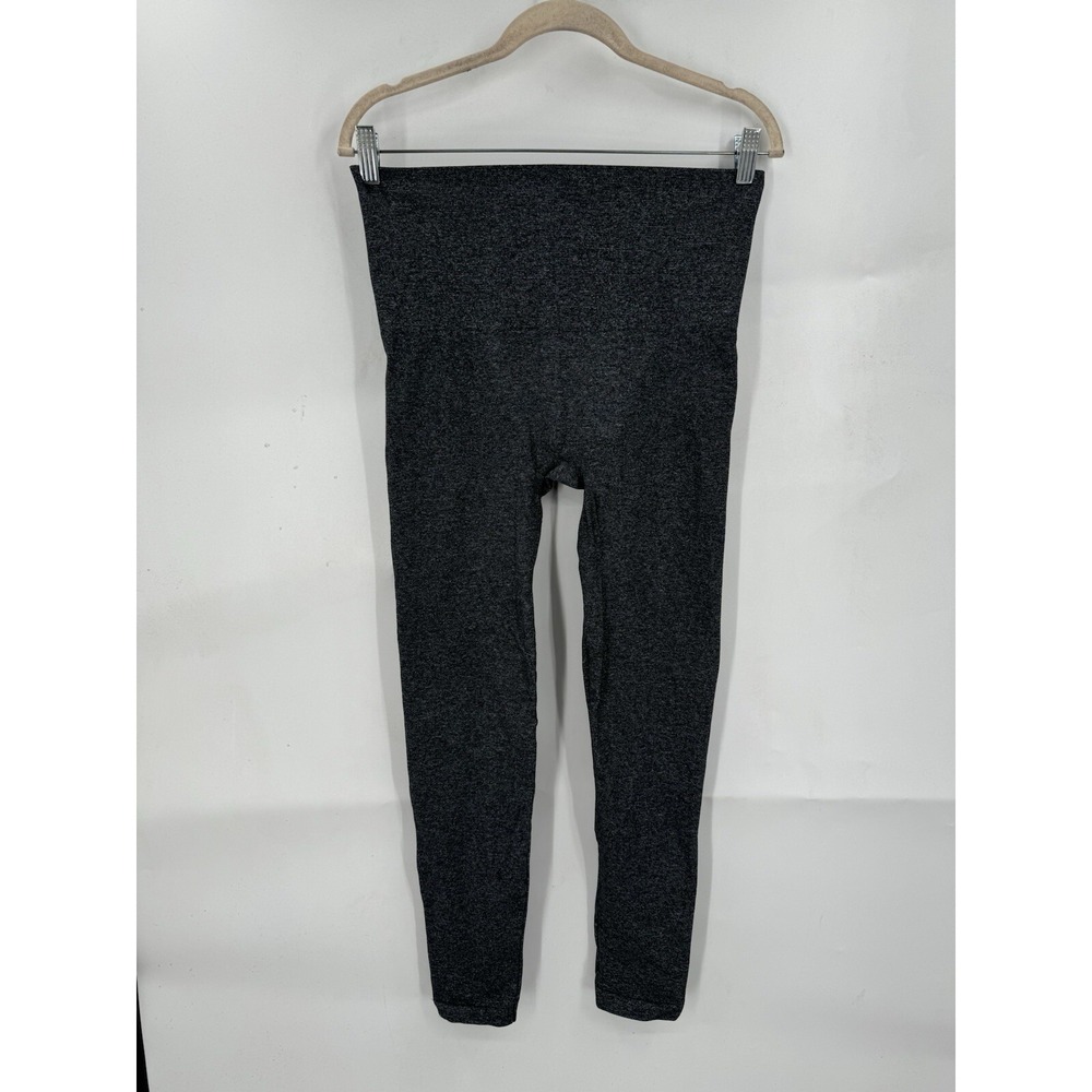 SPANX‎ Legging Women XL Grey Seamless Slimming Skinny Pull On Stretch High Rise